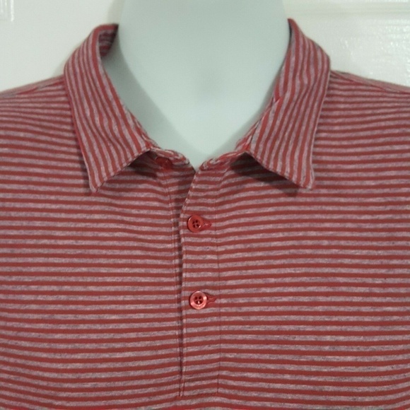 PATRICK Assaraf Pima Cotton Short Sleeve Polo Golf - Picture 8 of 8